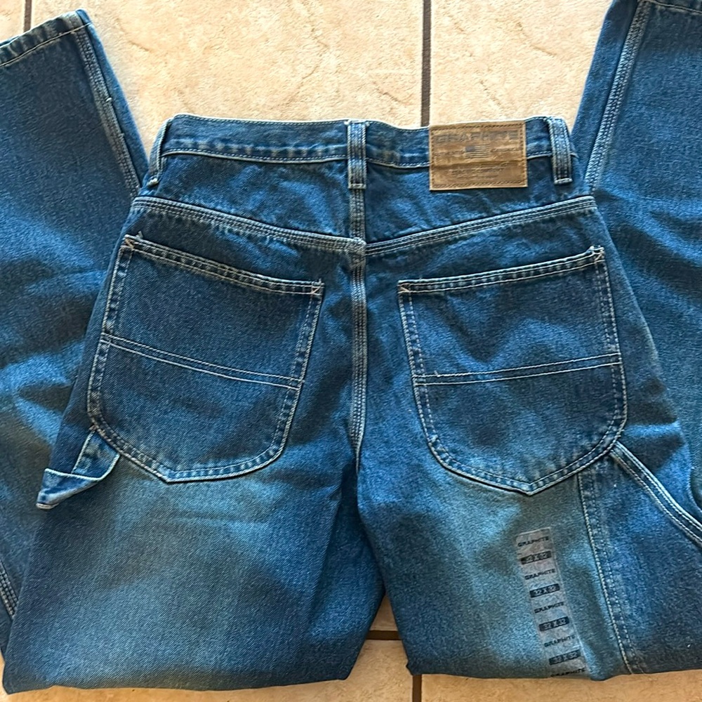 Graphite men’s cargo/utility jeans 32 x 32